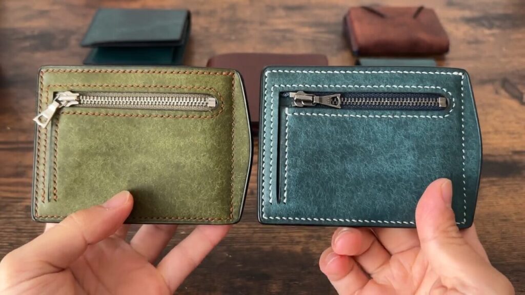 Lutece（リュテス）のマネークリップのステッチ