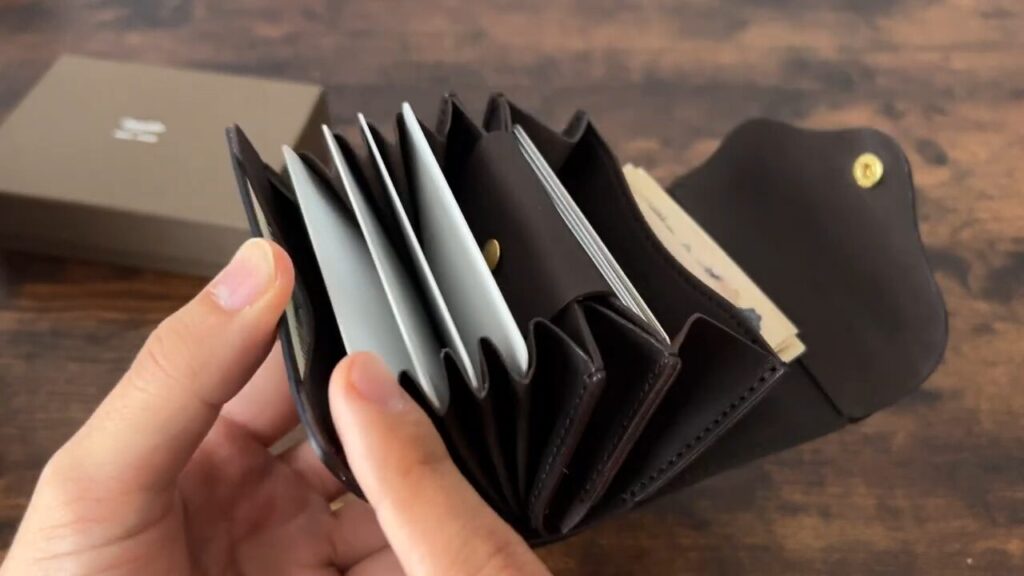 VARCO(ヴァーコ) パルムウォレットの蛇腹カードポケット