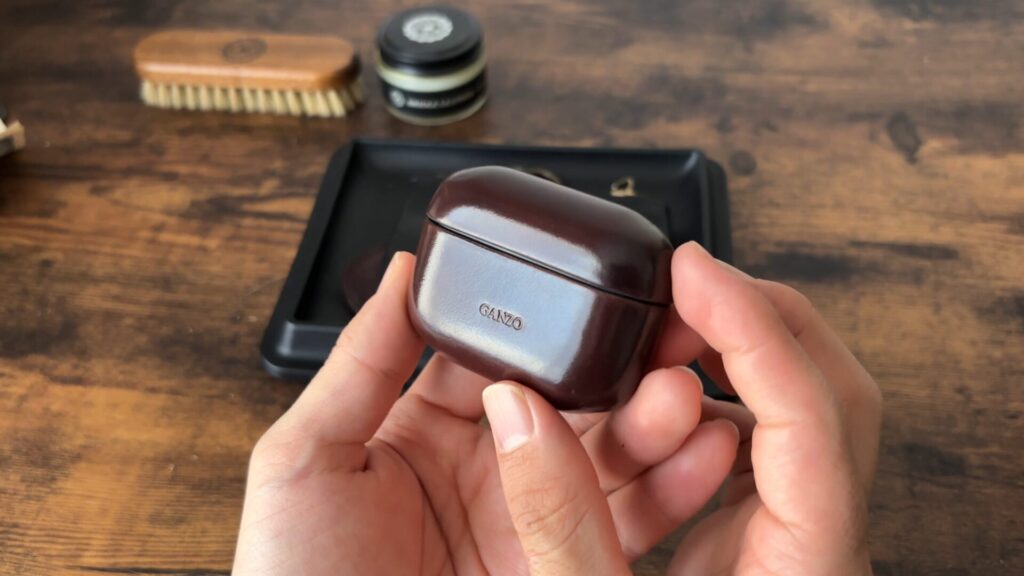 MAESTRO2 AirPods Proケースの色むらがわかる画像