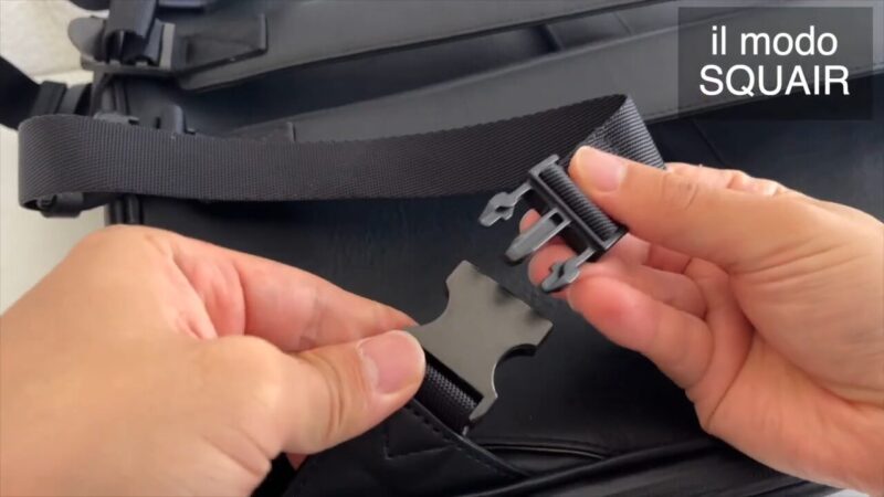 ステータシーのリュックのバックル