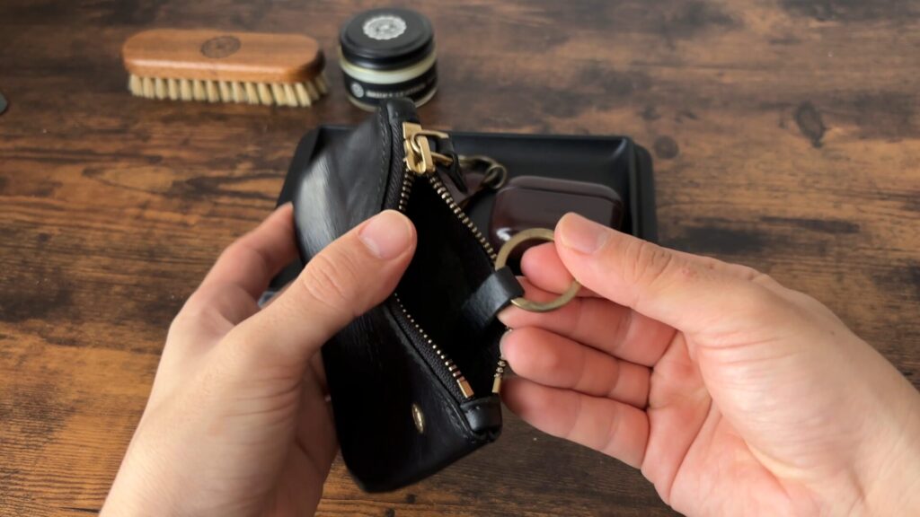 ガンゾ SACCHETTO2 ポーチ(S)の内側リング