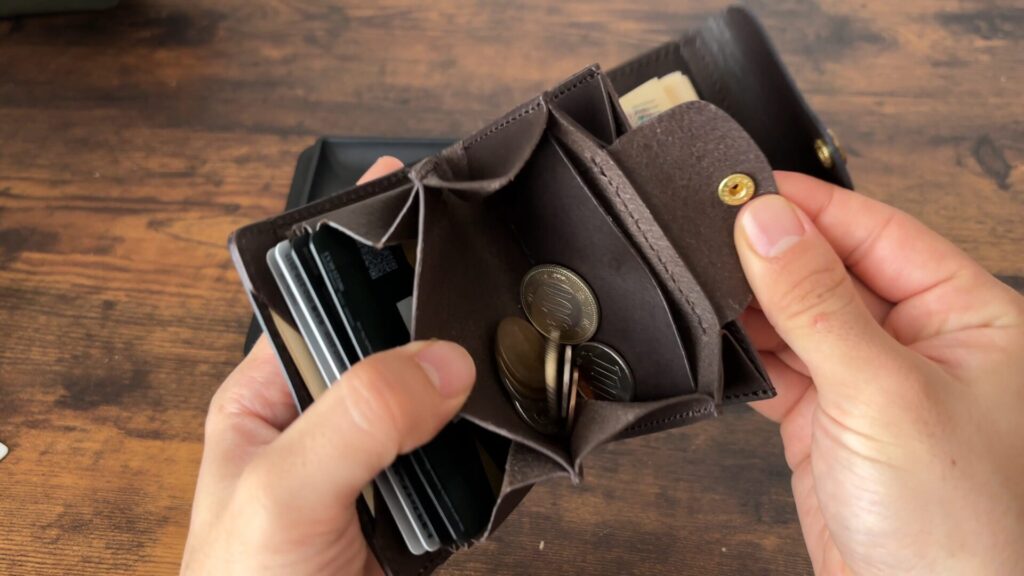 パルムウォレットの小銭入れ