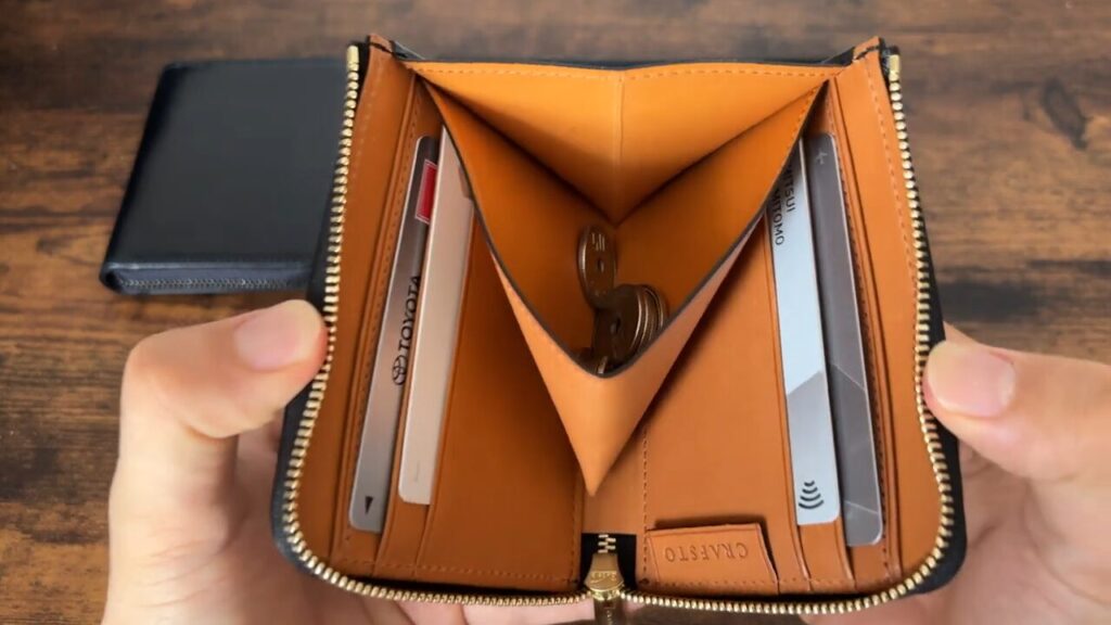 CRAFSTO(クラフスト)L字ファスナー財布の小銭れ