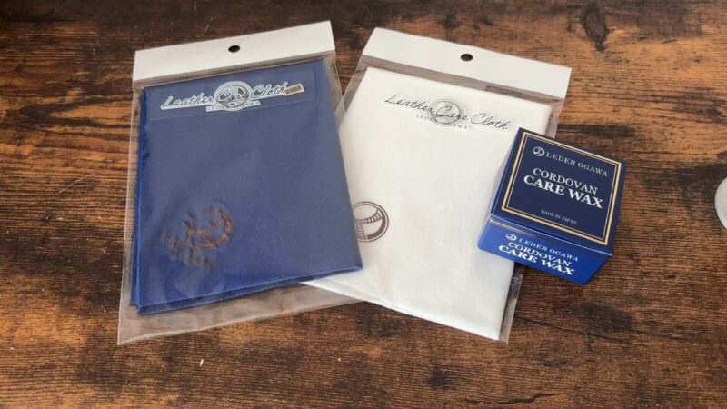 レーデルオガワのコードバンクリームなどのケアアイテム