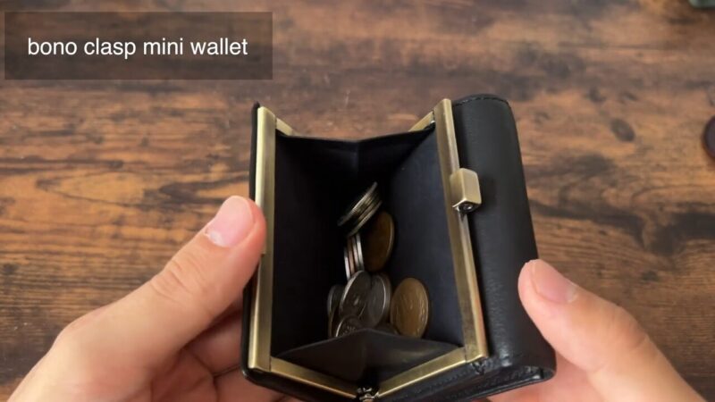 slow(スロウ)クラスプミニウォレットの小銭入れ