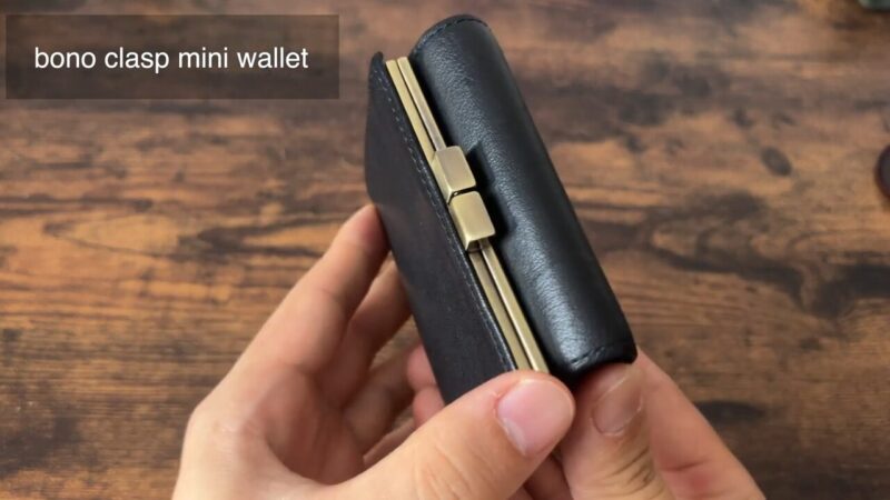 slow(スロウ)クラスプミニウォレットの外観