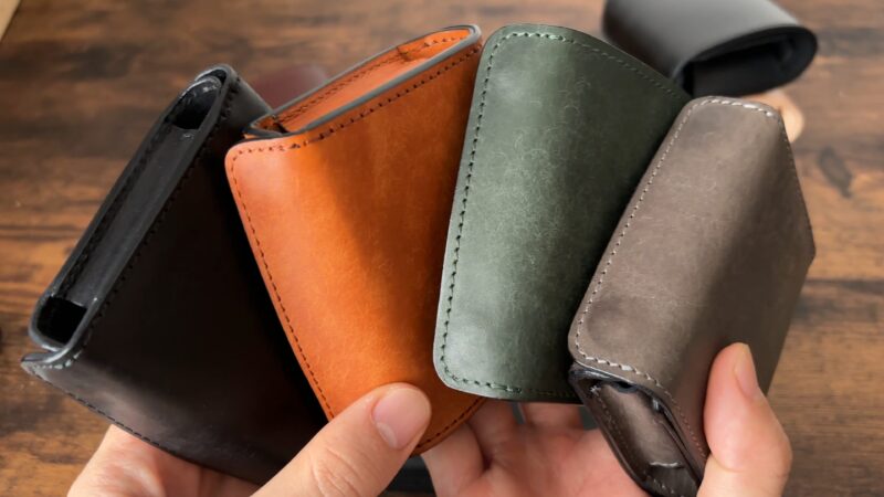 フォーカスライトのラプチャー マルゴーレザーのカラー展開