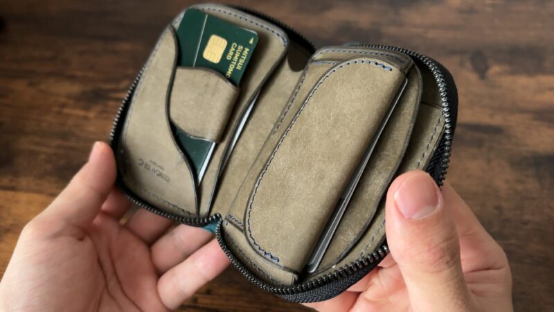 ONES WORKER(ワンズワーカー)
ショート ラウンドジップの内装の革質