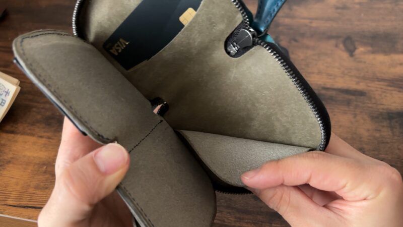 ONES WORKER(ワンズワーカー)
ショート ラウンドジップの裏張りされていない箇所②