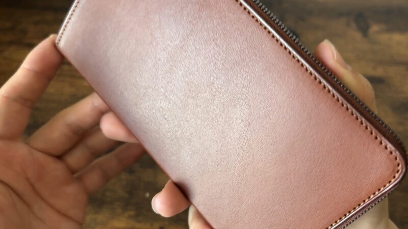 Hitoe® L-zip Lのチェスナット